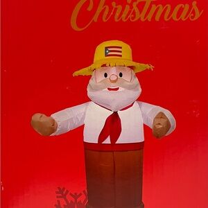 The JIBARO PR Costume Inflatable with PavaYellow Hat